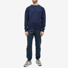 Battenwear Men's Reach Up Crew Sweat in Midnight Navy