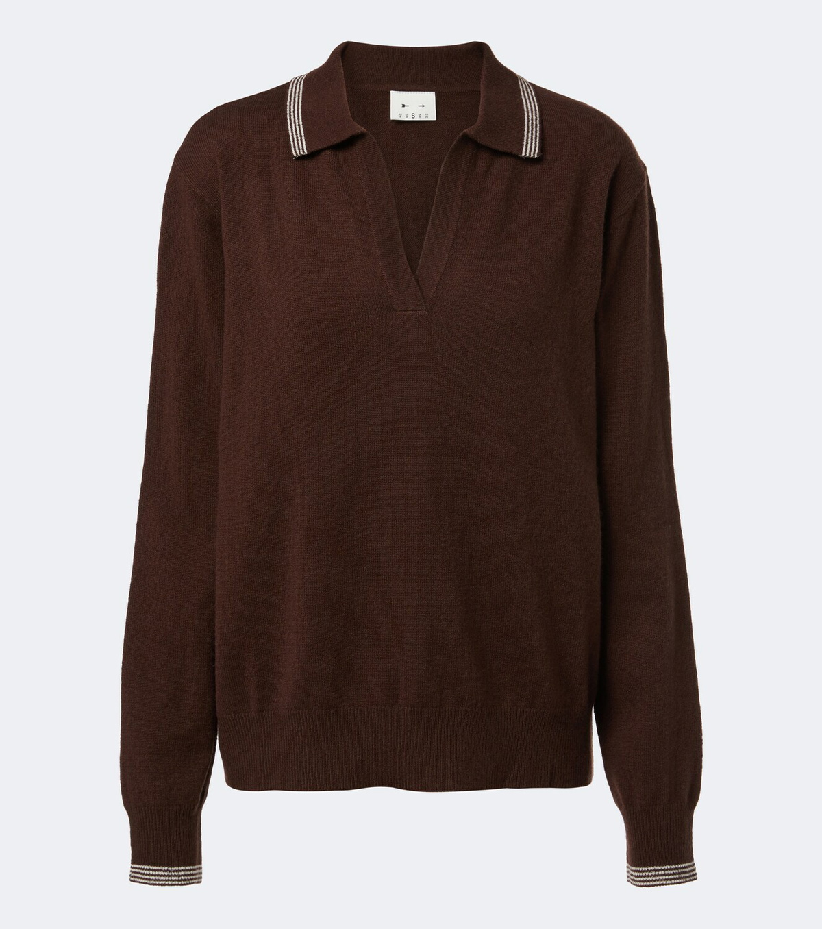 The Upside Coco Luna cashmere-blend polo sweater