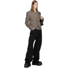 Rick Owens Taupe Tower Alice Jkt Blazer