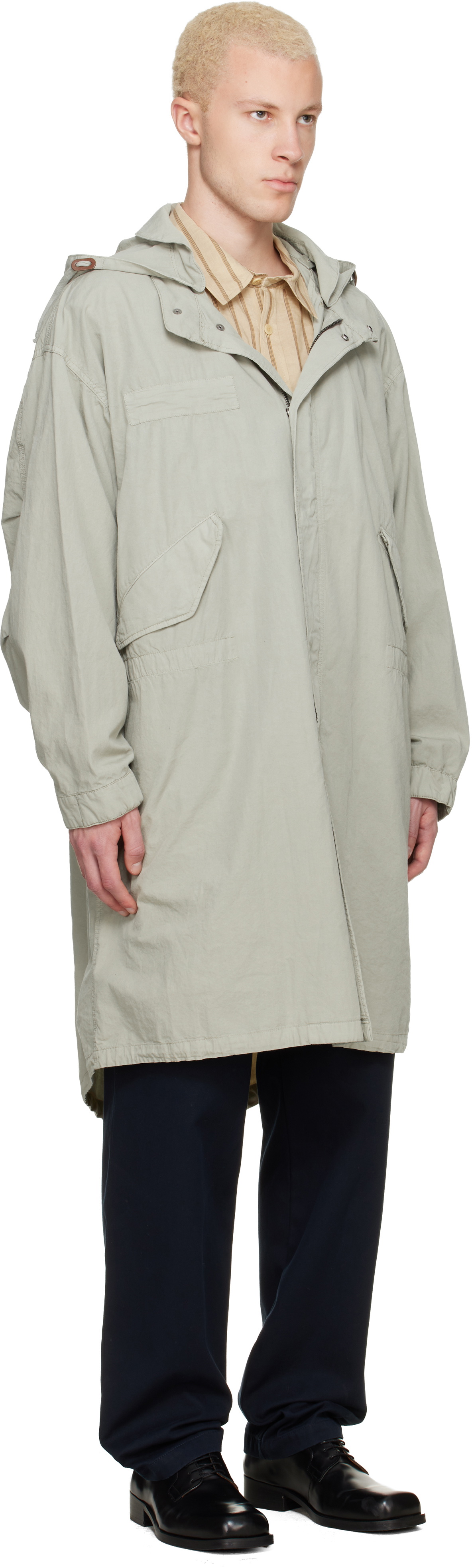 A.P.C. Beige Curtis Parka
