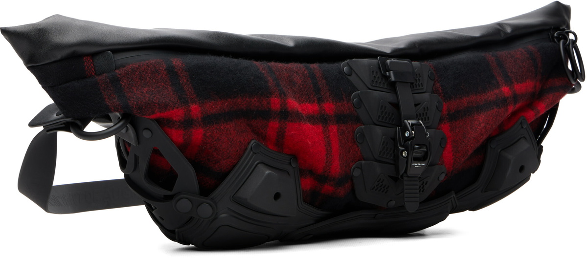 Innerraum Black & Red Object M07 Crossbody Bag