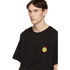Vier Black Facetasm Edition Smiley Patch T-Shirt