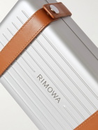 RIMOWA - Leather-Trimmed Aluminium Messenger Bag