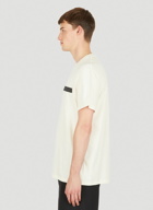 Logo Patch T-Shirt in Cream