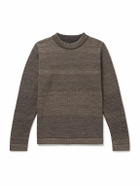 S.N.S. Herning - Fisherman Wool Rollneck Sweater - Brown