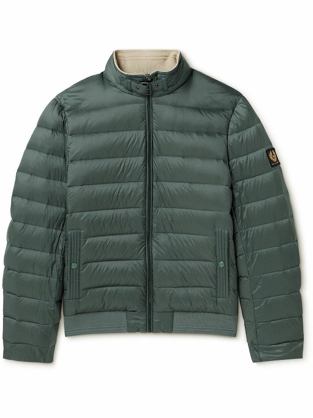 Photo: Belstaff - Circuit Quilted Shell Down Jacket - Green