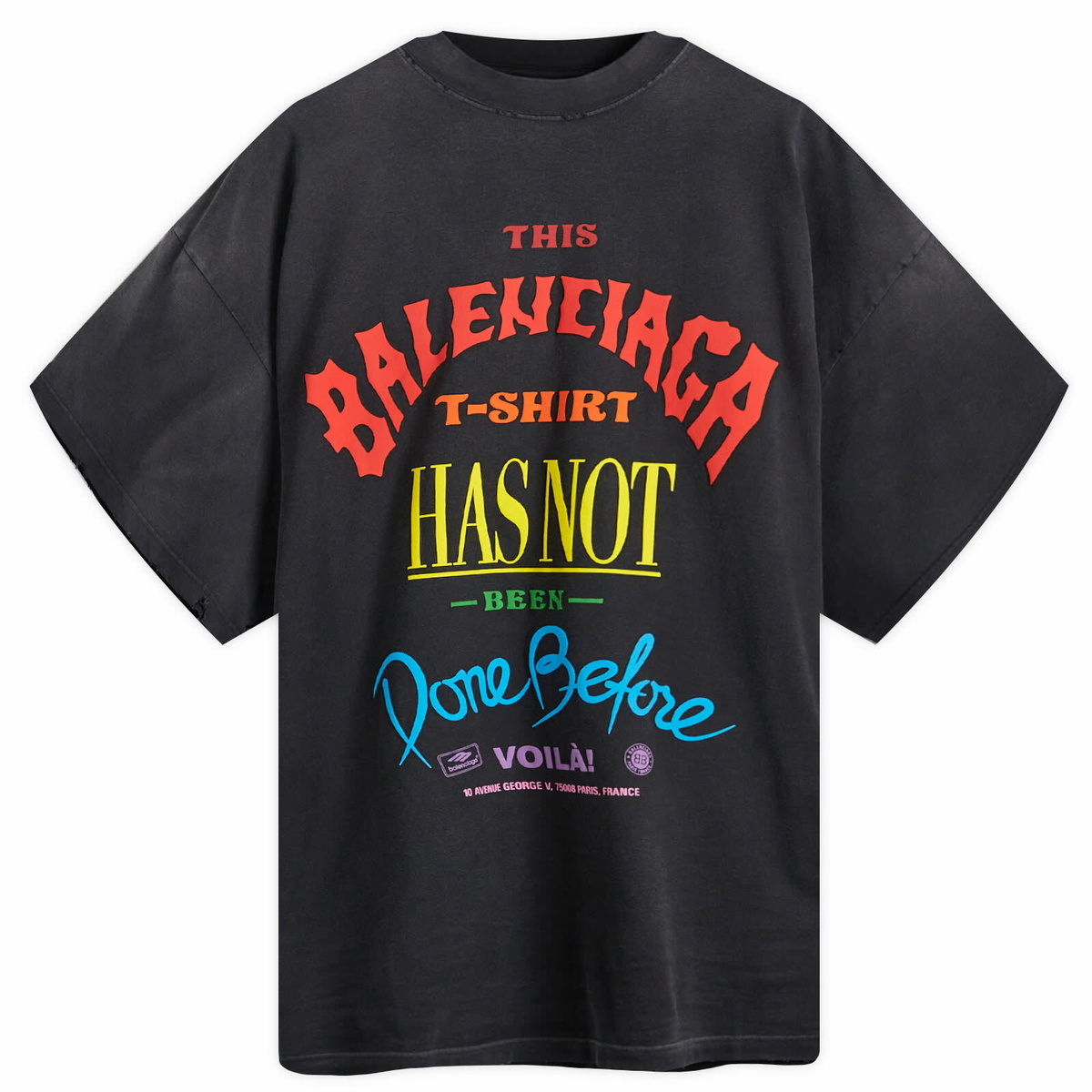 Balenciaga Oversized Gay Tee Balenciaga