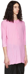 Edward Cuming Pink Cotton Polo