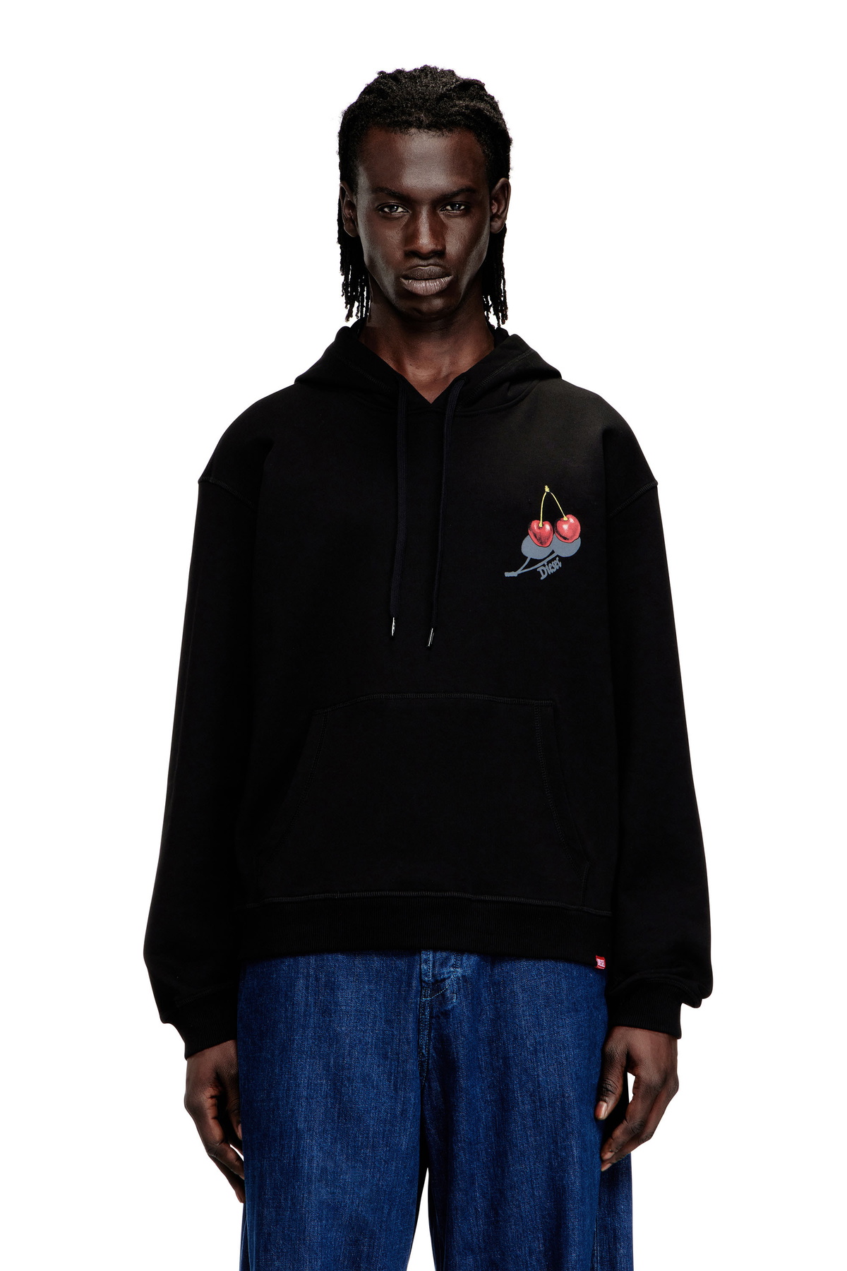 Fucking Awesome Men's FA Quarter Zip Sweat in Purple Fucking Awesome