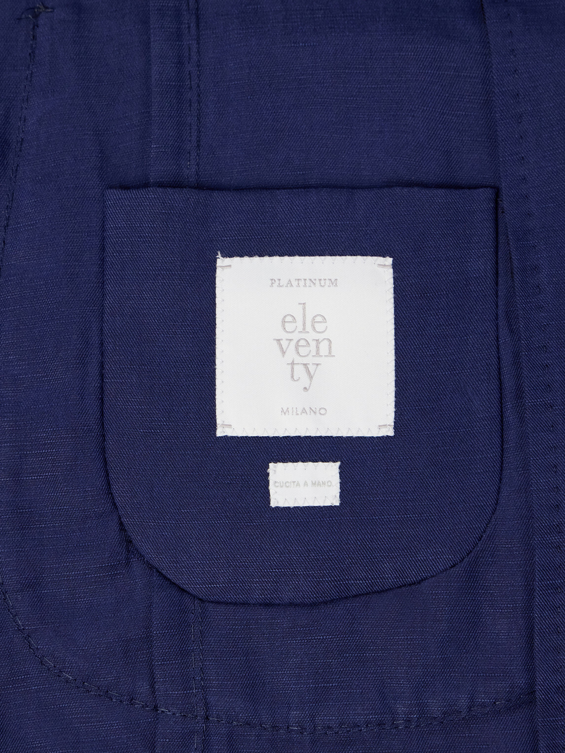 Eleventy - Lyocell and Linen-Blend Suit Jacket - Blue