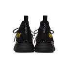 Givenchy Black Jaw Mid-Top Sneakers