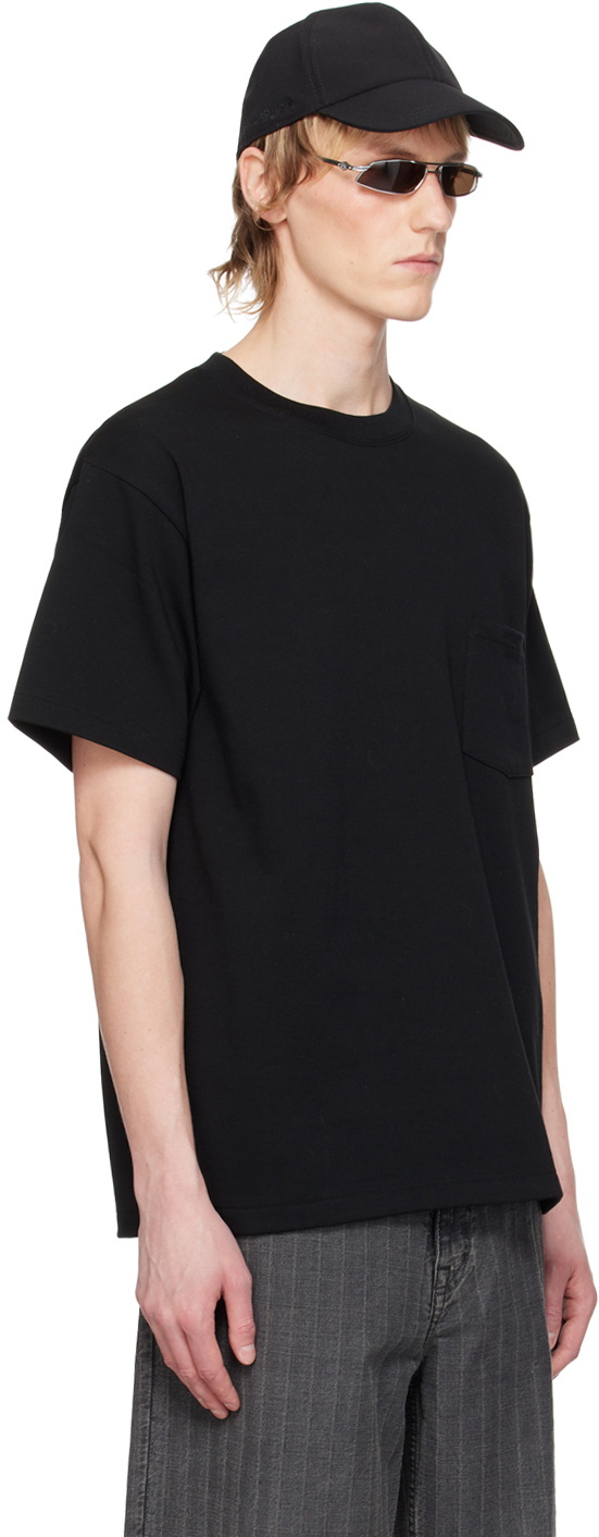 N.Hoolywood Black Patch Pocket T-Shirt