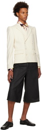 Dries Van Noten Off-White Cropped Blazer