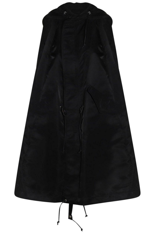 Photo: Sacai Drawstring Hem Hooded Vest