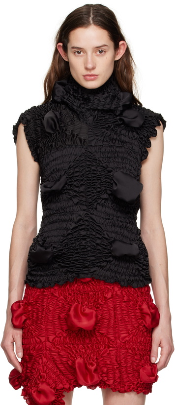 Photo: Feben Black Twist Blouse