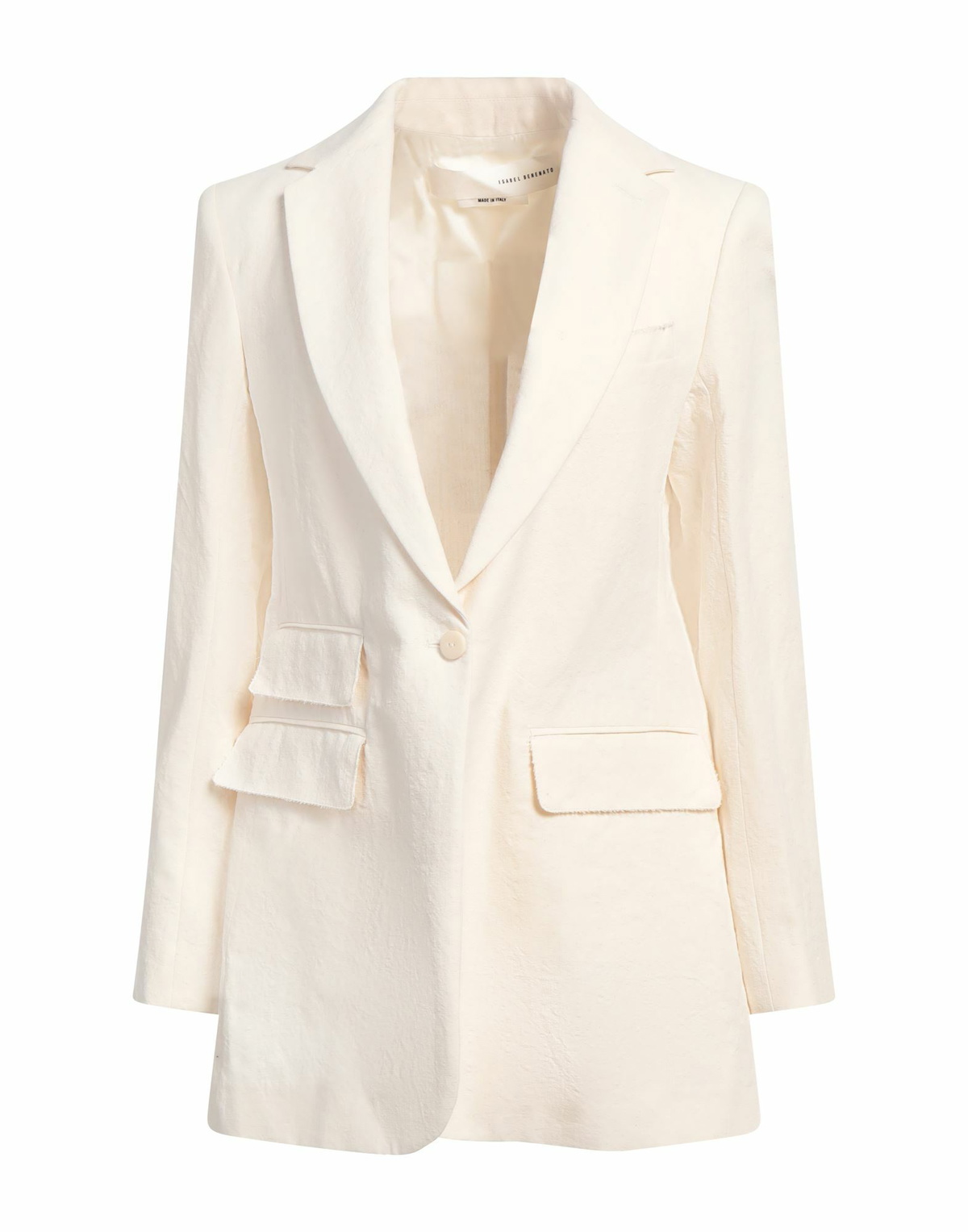Isabel Benenato Womens Blazer Ivory