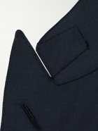 TOM FORD - Shelton Sharkskin Slim-Fit Wool Suit Jacket - Blue