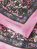 TURNBULL & ASSER - Printed Silk-Twill Pocket Square