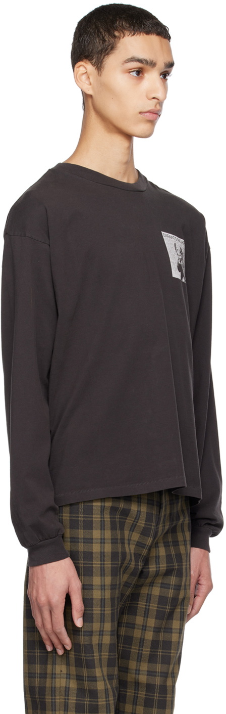 Enfants Riches Déprimés Black Yearbook Long Sleeve T-Shirt
