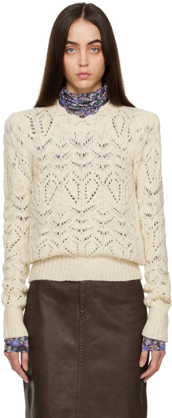 ニット/セーター ISABEL MARANT ETOILE Isabel Marant Etoile Off-White Gali Sweater Isabel Marant Etoile