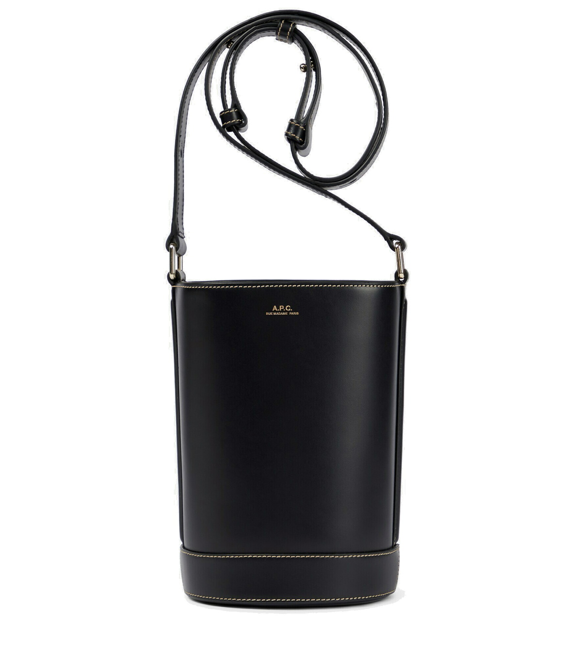 A.P.C. - Ambre Small leather bucket bag A.P.C.
