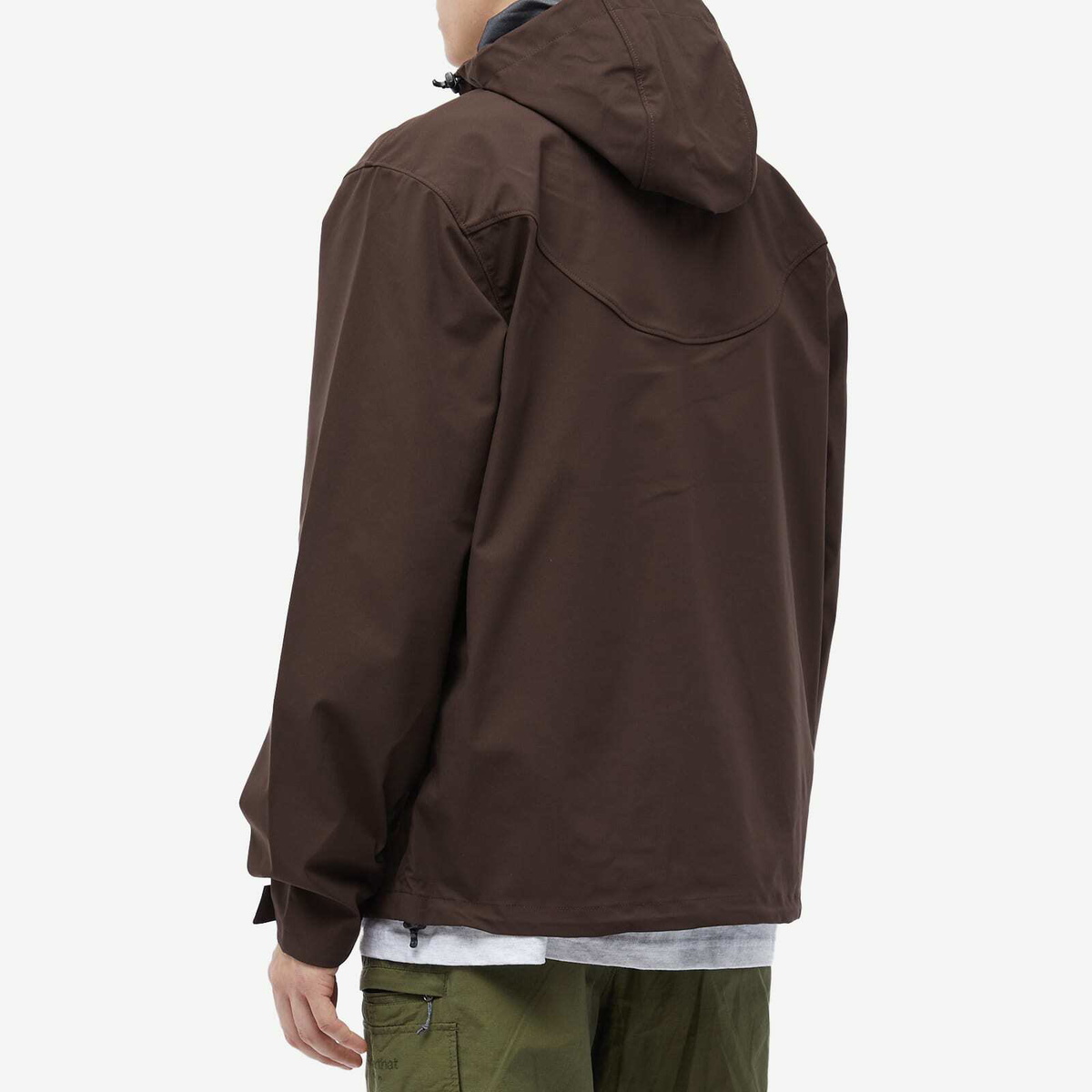 Dime Men's Extreme Windbreaker Jacket in Espresso Dime