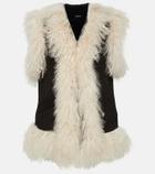 Dodo Bar Or Shearling-trimmed vest