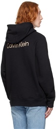 Calvin Klein Black Relaxed-Fit Hoodie