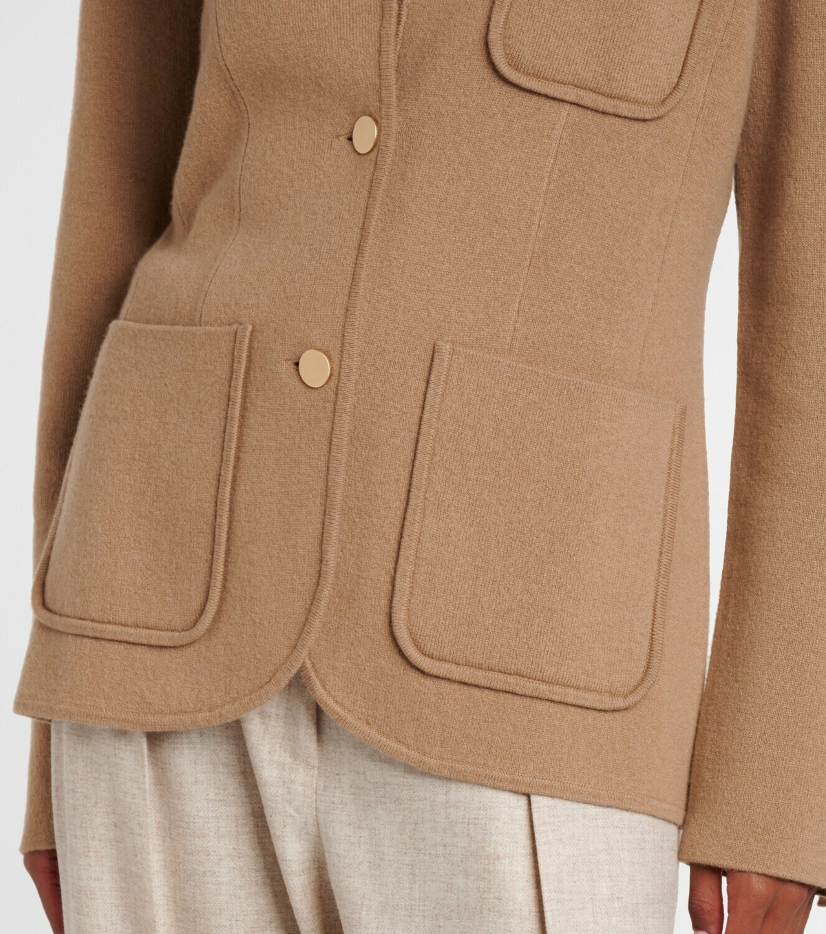 Jardin des Orangers Wool and cashmere blazer