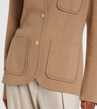 Jardin des Orangers Wool and cashmere blazer