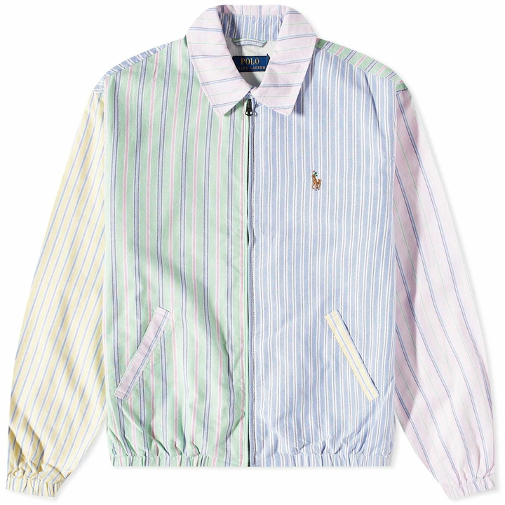 Photo: Polo Ralph Lauren Men's Funmix Stripe Bayport Jacket in Stripe Multi