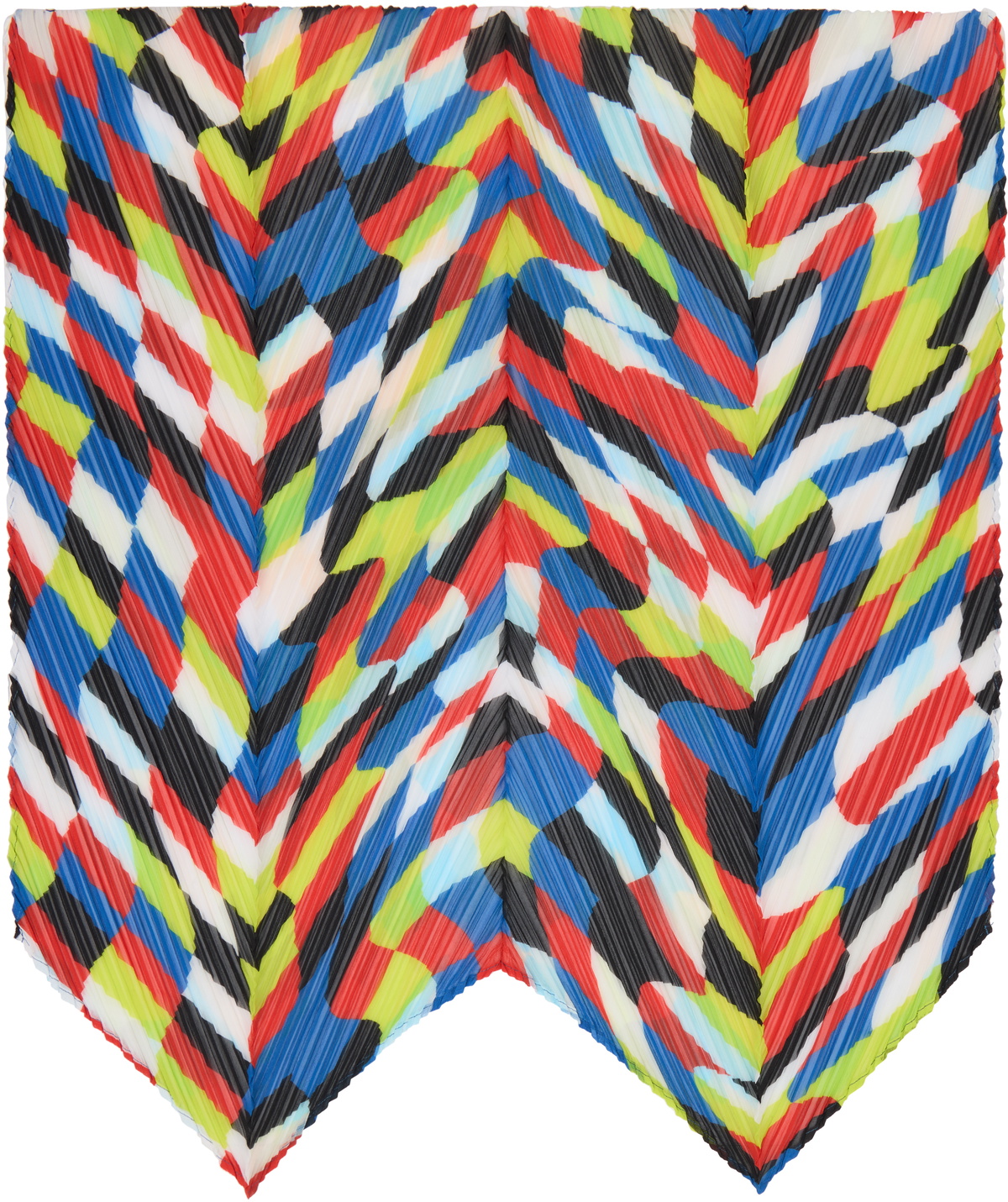 PLEATS PLEASE ISSEY MIYAKE Multicolor Dancing Square Scarf