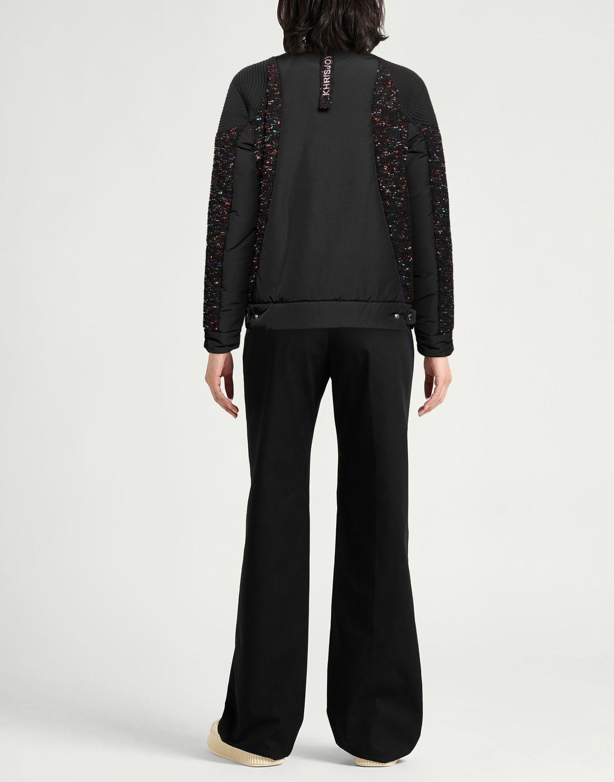 Khrisjoy Womens Puffer in Black