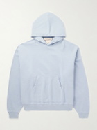 Remi Relief - Cotton-Jersey Hoodie - Blue