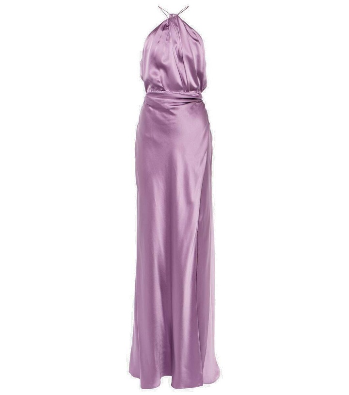 Photo: The Sei Asymmetric silk gown