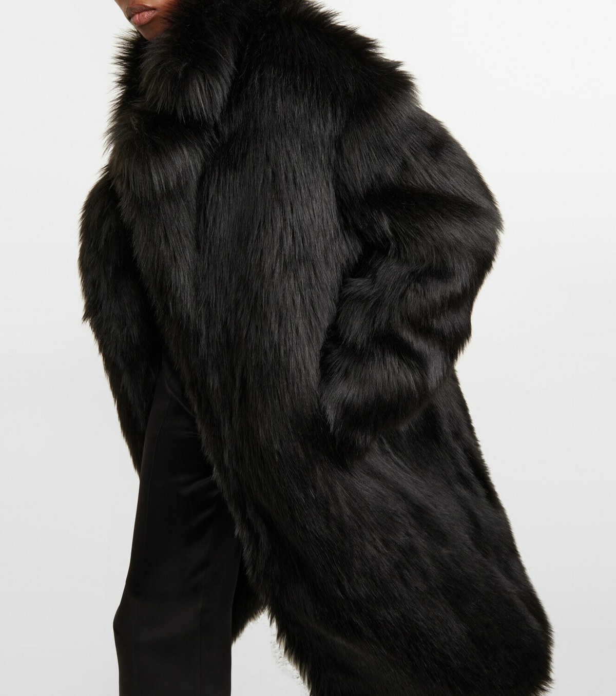 Costarellos Margot faux fur coat