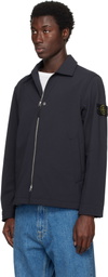 Stone Island Navy Q100003 Soft Shell Jacket
