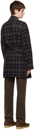 De Bonne Facture Navy Check Jacket