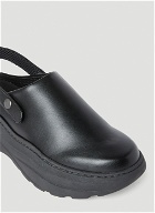 Phileo - Sabot Platform Shoes in Black