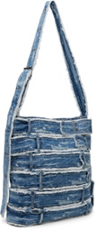 Andersson Bell Blue Belt Big Denim Messenger Bag