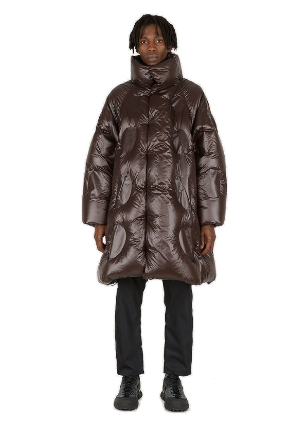 Photo: Iaphia Quilted Coat in Brown