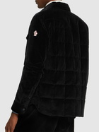MONCLER GRENOBLE Gelt Cotton Down Shirt Jacket