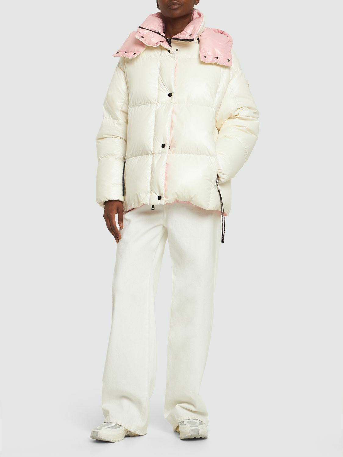 Moncler Green Parana Hooded Down Jacket