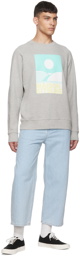 Maison Kitsuné Grey Anthony Burrill Edition Sweatshirt