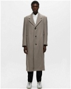 Ami Paris Oversized Coat Beige - Mens - Coats