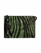 Roberto Cavalli Womens Clutch Military in Green