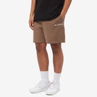 Air Jordan Men's Wordmark Fleece Short in Palomino/Sail