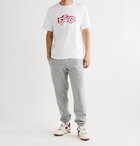 Stüssy - Logo-Print Cotton-Jersey T-Shirt - White