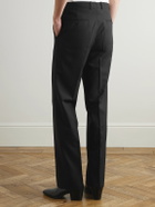 Husbands - Wide-Leg Linen Suit Trousers - Black