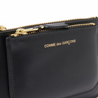 Comme des Garçons SA8100OP Outside Pocket Wallet in Black